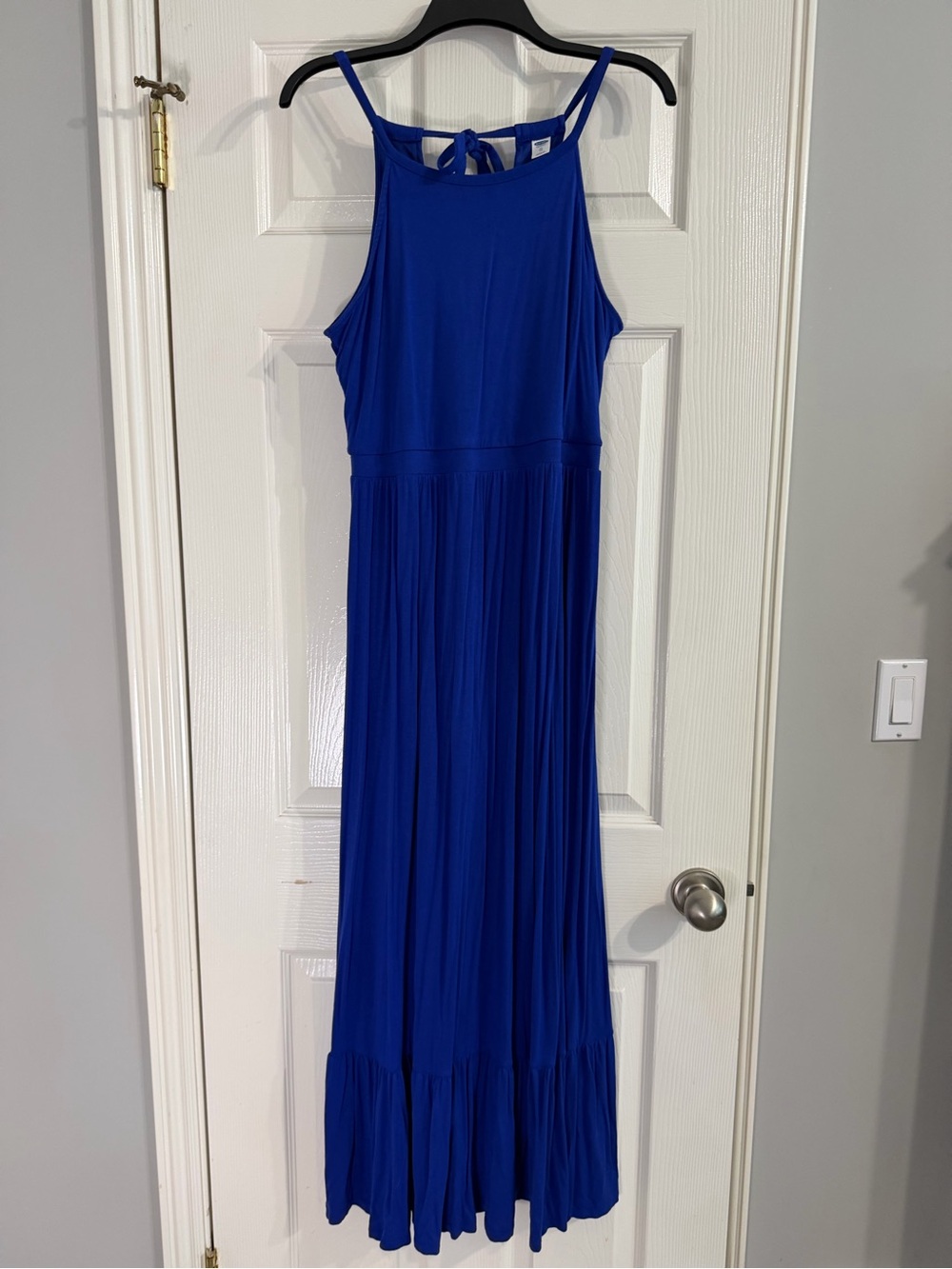 Royal Blue Sleeveless Maxi Dress - Old Navy
